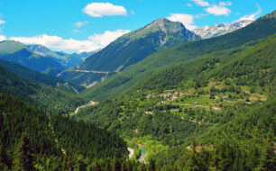 Aspropotamos in the Pindus Mountains of Greece