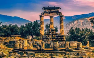 Delphi in Central Greece