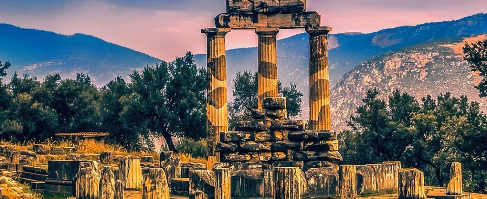 Delphi in Central Greece