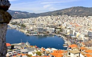 Kavala in Macedonia in Greece