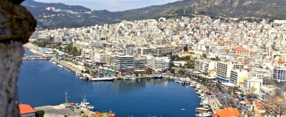 Kavala in Macedonia in Greece