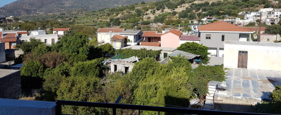 The View from Our Room at Keramos Studios in Zaros