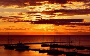 Thessaloniki Waterfront at Sunset
