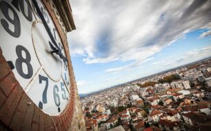 Clock Tower in Trikala, Thessaly, Greece