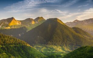 Mountains near Metsovo in Epirus, Greece