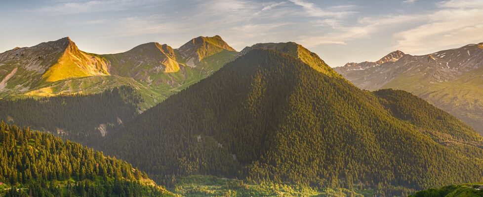 Mountains near Metsovo in Epirus, Greece