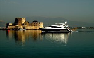 Bourtzi Castle off Nafplion in the Peloponnese
