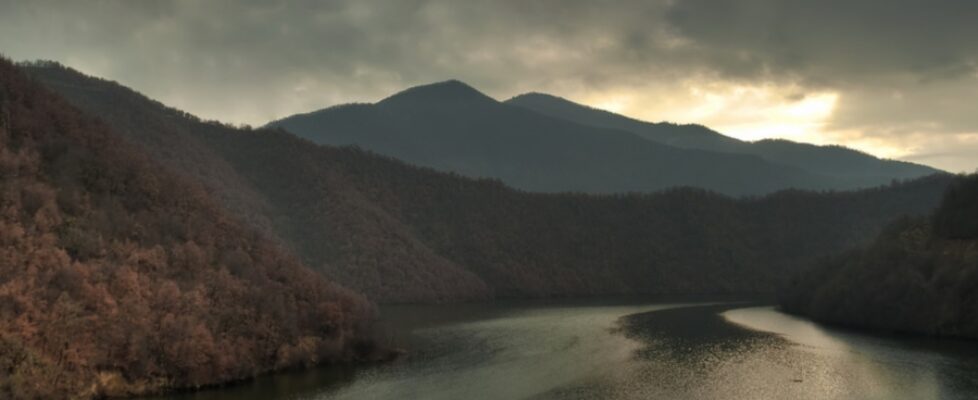 River Nestos in Thrace, Greece