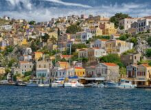 The Harbour at Symi in the Dodecanese