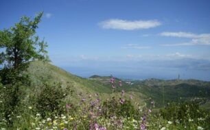 View from Mt Pantokrator on Corfu