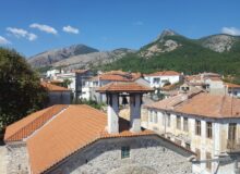 Rooftops in Xanthi in Thrace, Greece