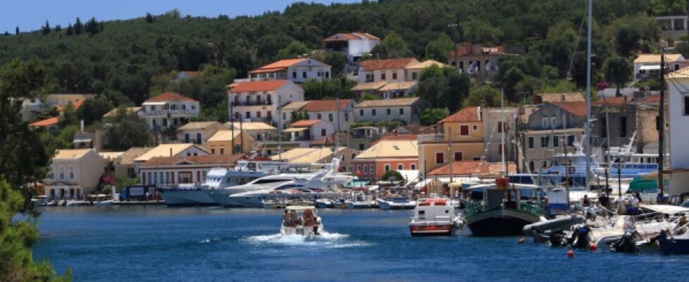 The Coast of Paxos in the Ionian Islands