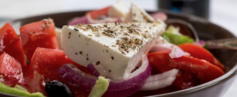 A Healthy Greek Salad