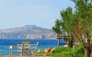 Chairs on Lesvos