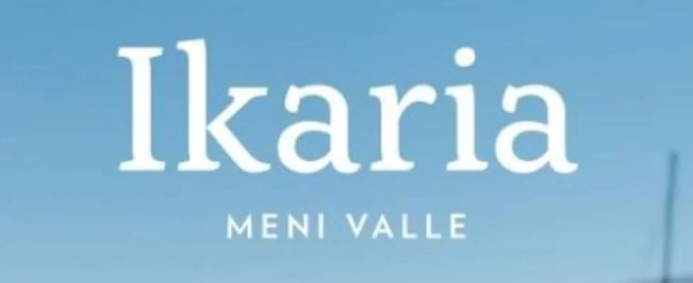 Ikaria by Meni Valle Book Cover detail