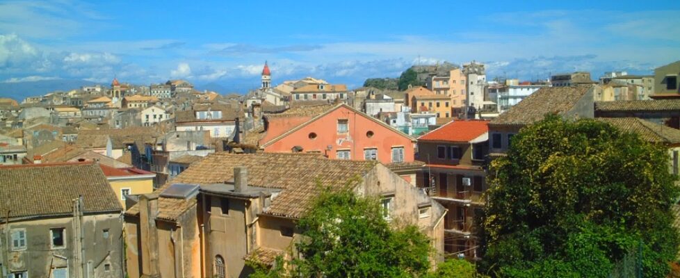 The Rooftops of Corfu's Old Town