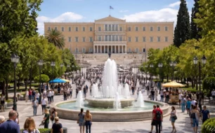 Syntagma Square in Athens