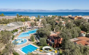 The Sentido Apollo Palace Hotel in Messonghi in Southern Corfu