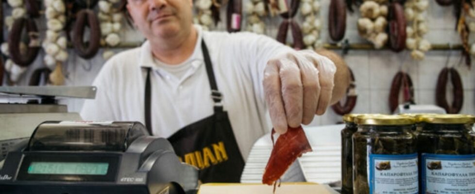 Athens Culinary Tours in the Central Market