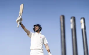 Cricketer on Corfu